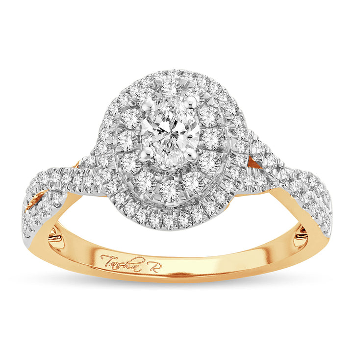 14K 0.75CT Engagement Ring