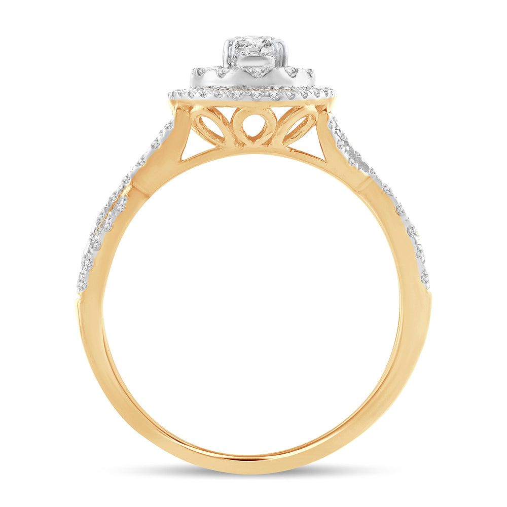 14K 0.75CT Engagement Ring