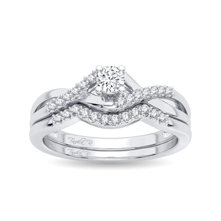 10K 0.22CT Diamond Ring