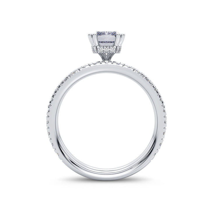 14K 1.00CT Diamonf Semi Mount