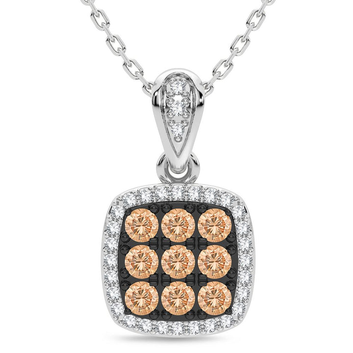 10K 0.32CT Diamond Pendant