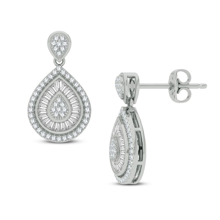 14K 0.50ct Diamond Earring