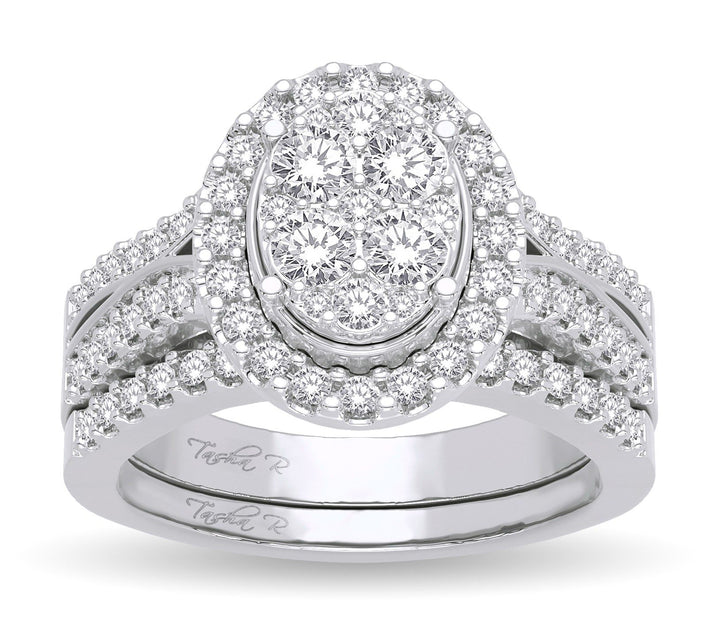 14K 1.00ct Diamond Bridal Ring