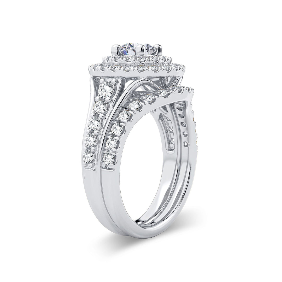 14K 2.00ct Diamond Bridal Ring