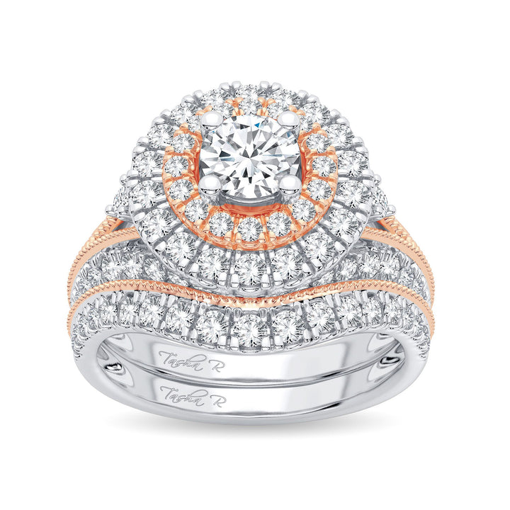 14K 2.00ct Diamond Bridal Ring