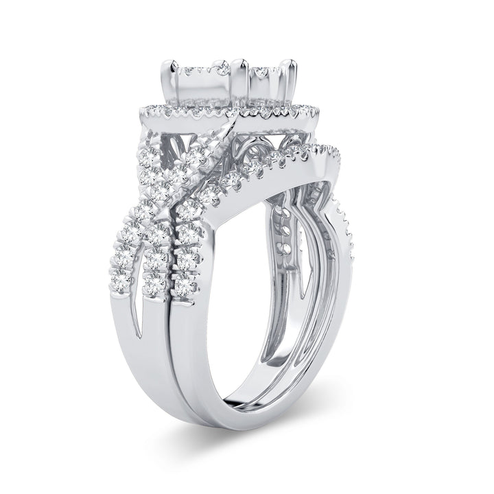 14K 1.50ct Diamond Bridal Ring