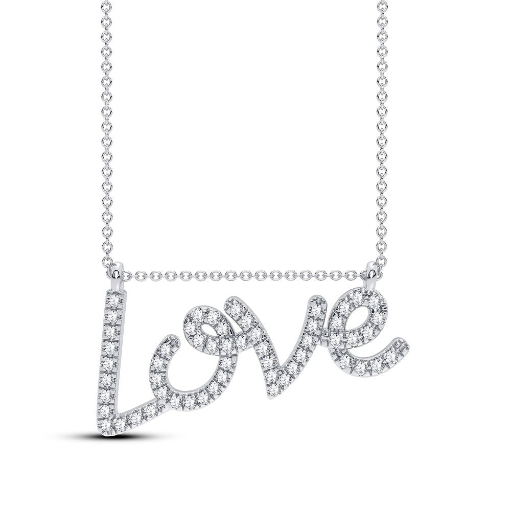 14K 0.12CT Diamond Necklace