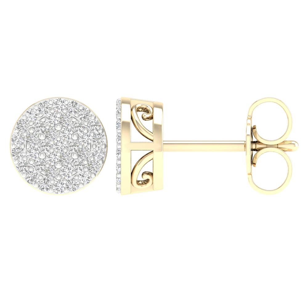 Magnificent 10K 0.25ct Diamond Earring