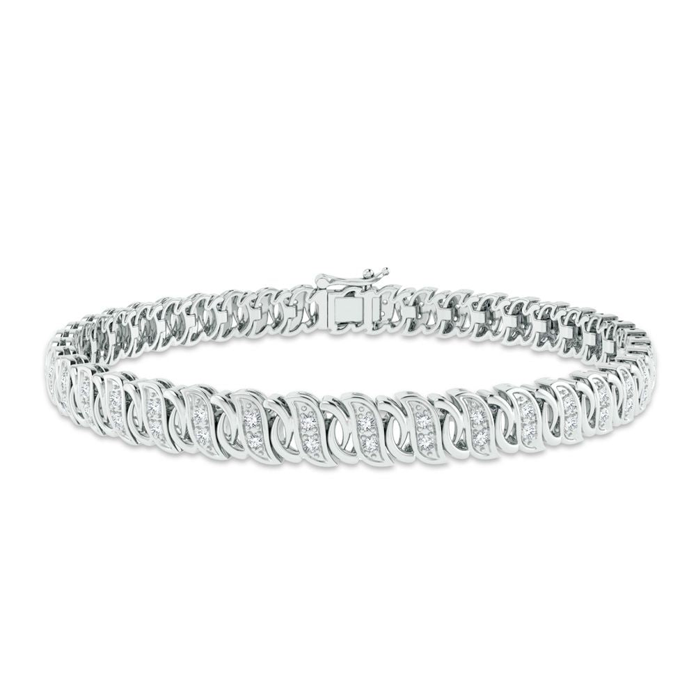 14K 0.50ct Diamond Bracelet