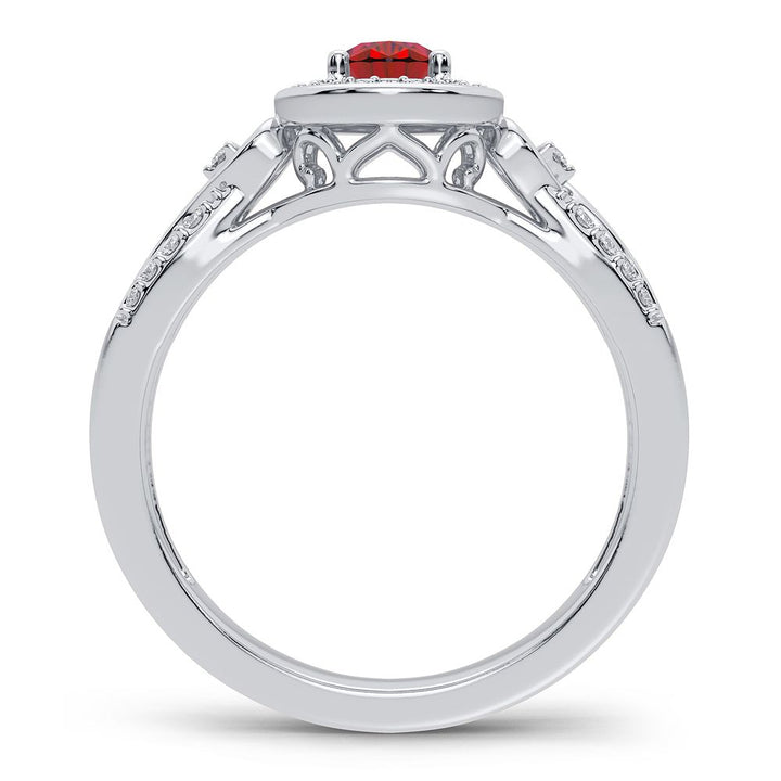 14K 0.16CT Diamond Ring