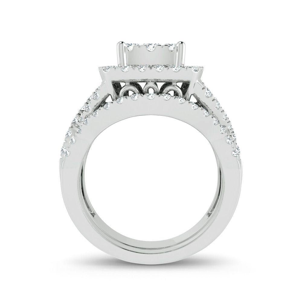 14K 1.50ct Diamond Bridal Ring