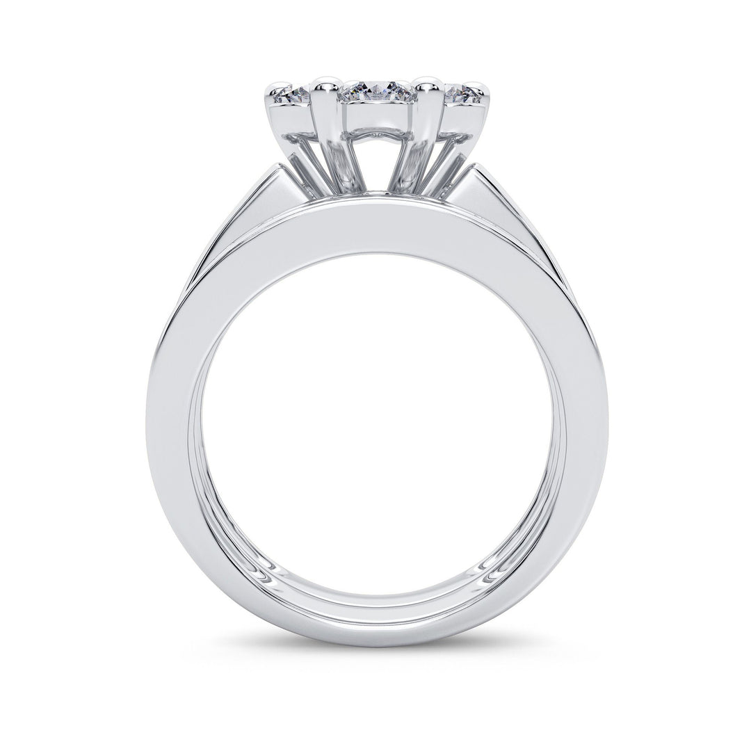 14K 2.00CT Diamond Bridal Ring