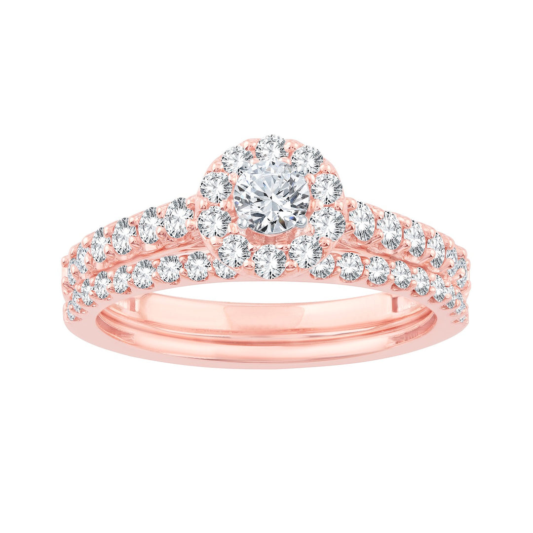 14K 1.00CT Diamond BRIDAL RING