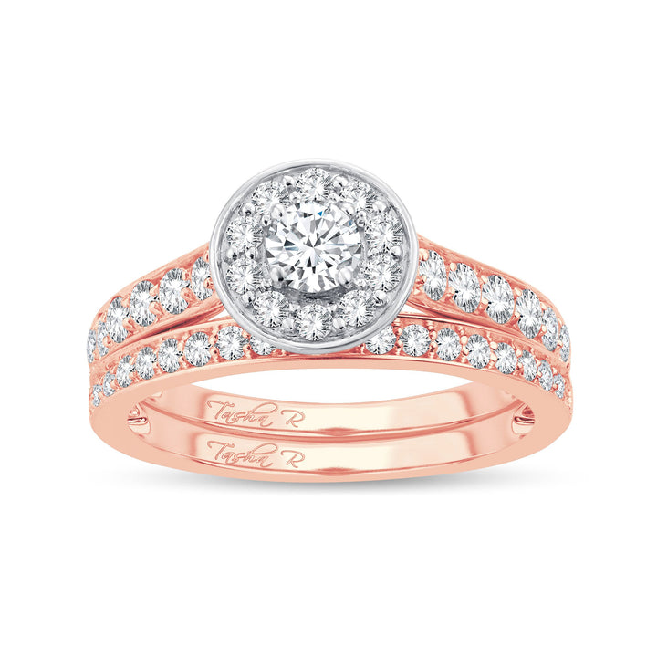 14K 1.00CT Diamond BRIDAL RING