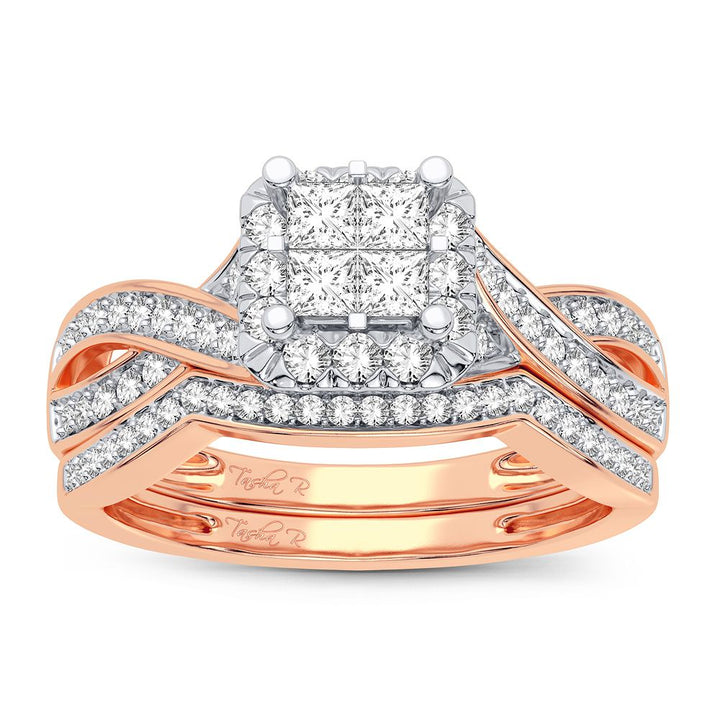 14K 0.61CT Diamond Bridal Ring