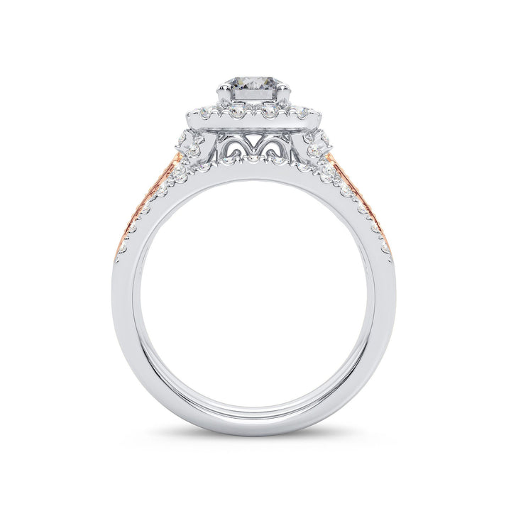 14K 2.00ct Diamond Bridal Ring