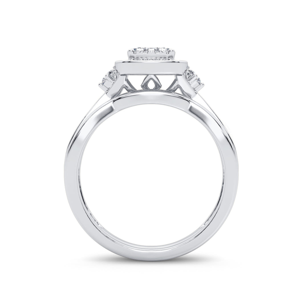 14K 0.40CT DIAMOND BRIDAL RING