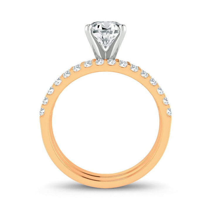 14K 0.50ct Diamond Semi Mount
