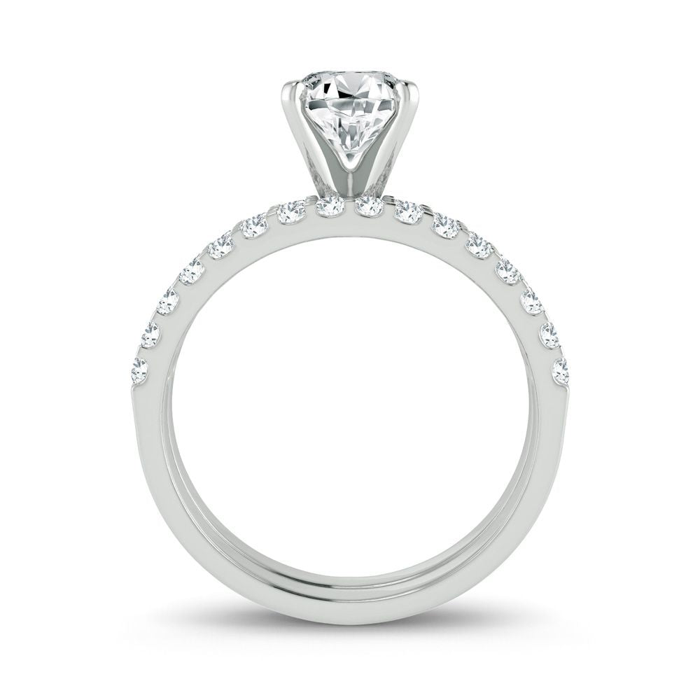 14K 0.50ct Diamond Semi Mount