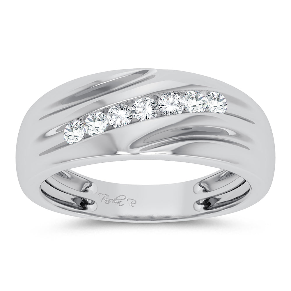 14K 0.25CT DIAMOND MENS RING
