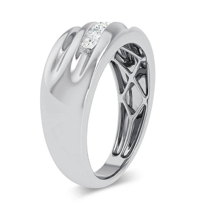 14K 0.25CT DIAMOND MENS RING