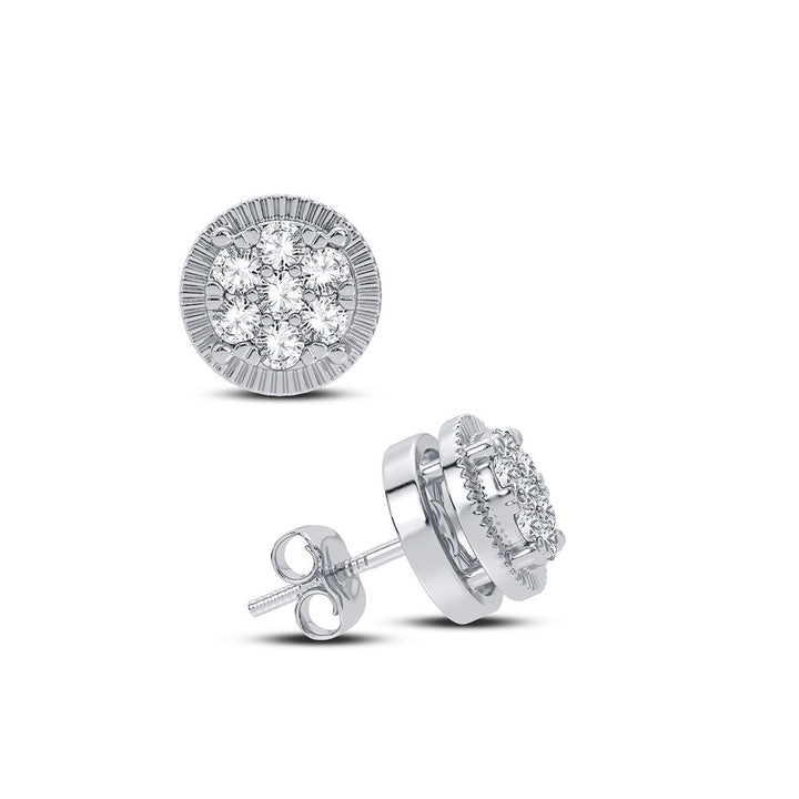 14K 0.25CT DIAMOND EARRING