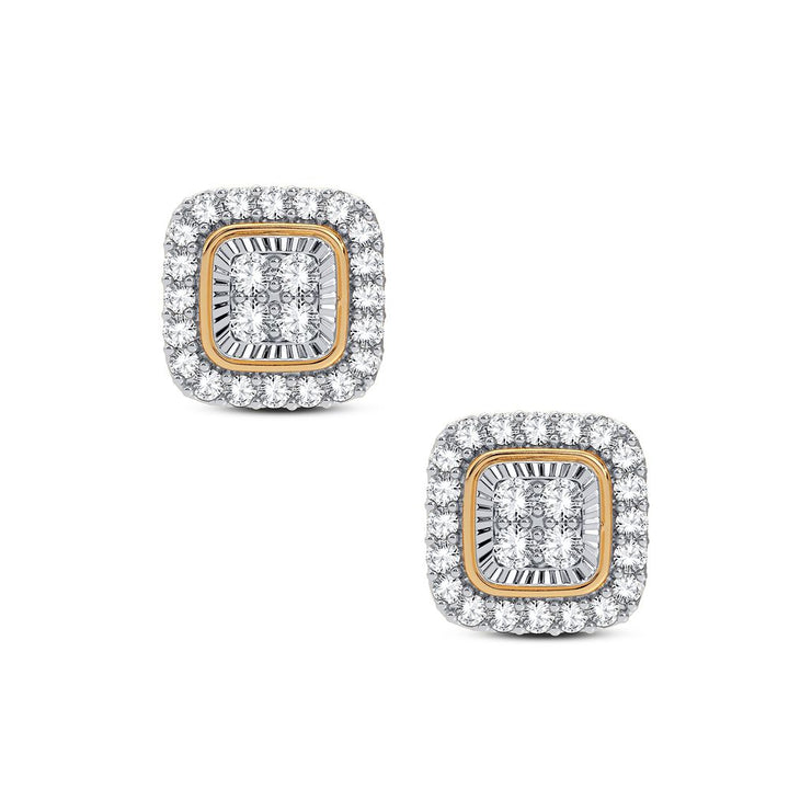 14K 0.33CT DIAMOND EARRING