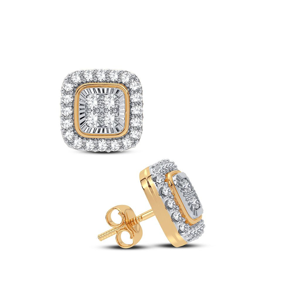 14K 0.33CT DIAMOND EARRING