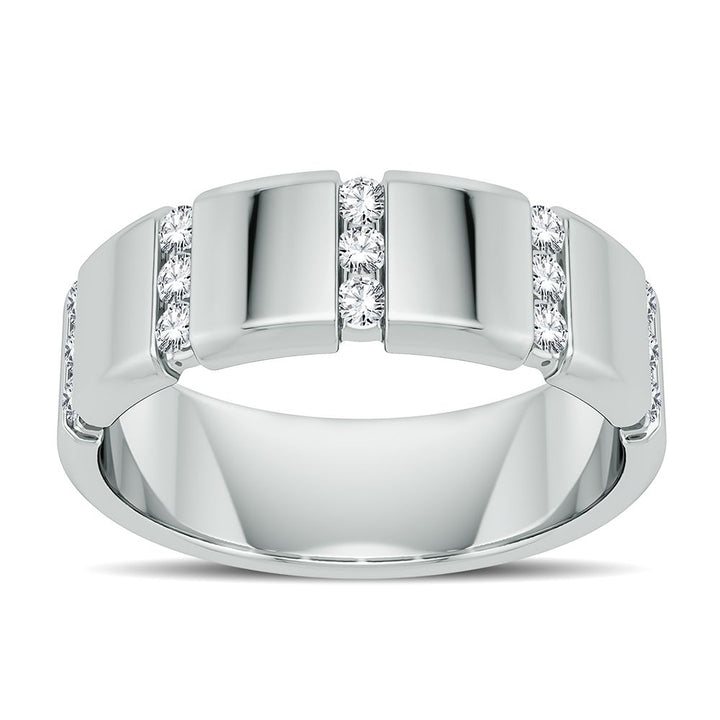 14K 0.33CT Diamond Band