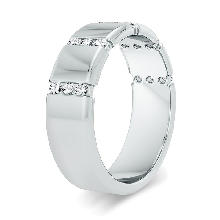 14K 0.33CT Diamond Band