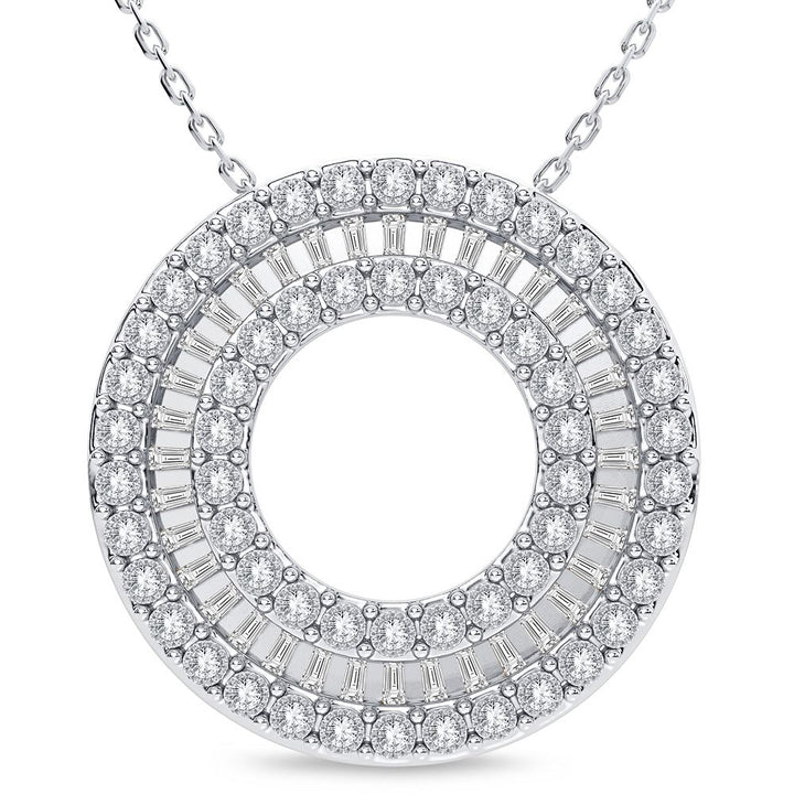 14K 0.33CT Diamond Pendant