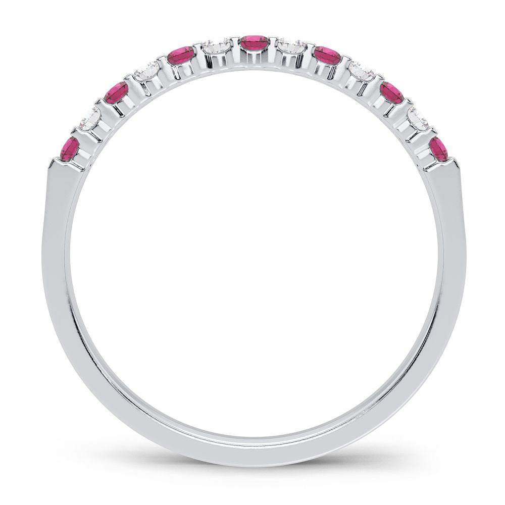 14K 0.10CT Diamond Band