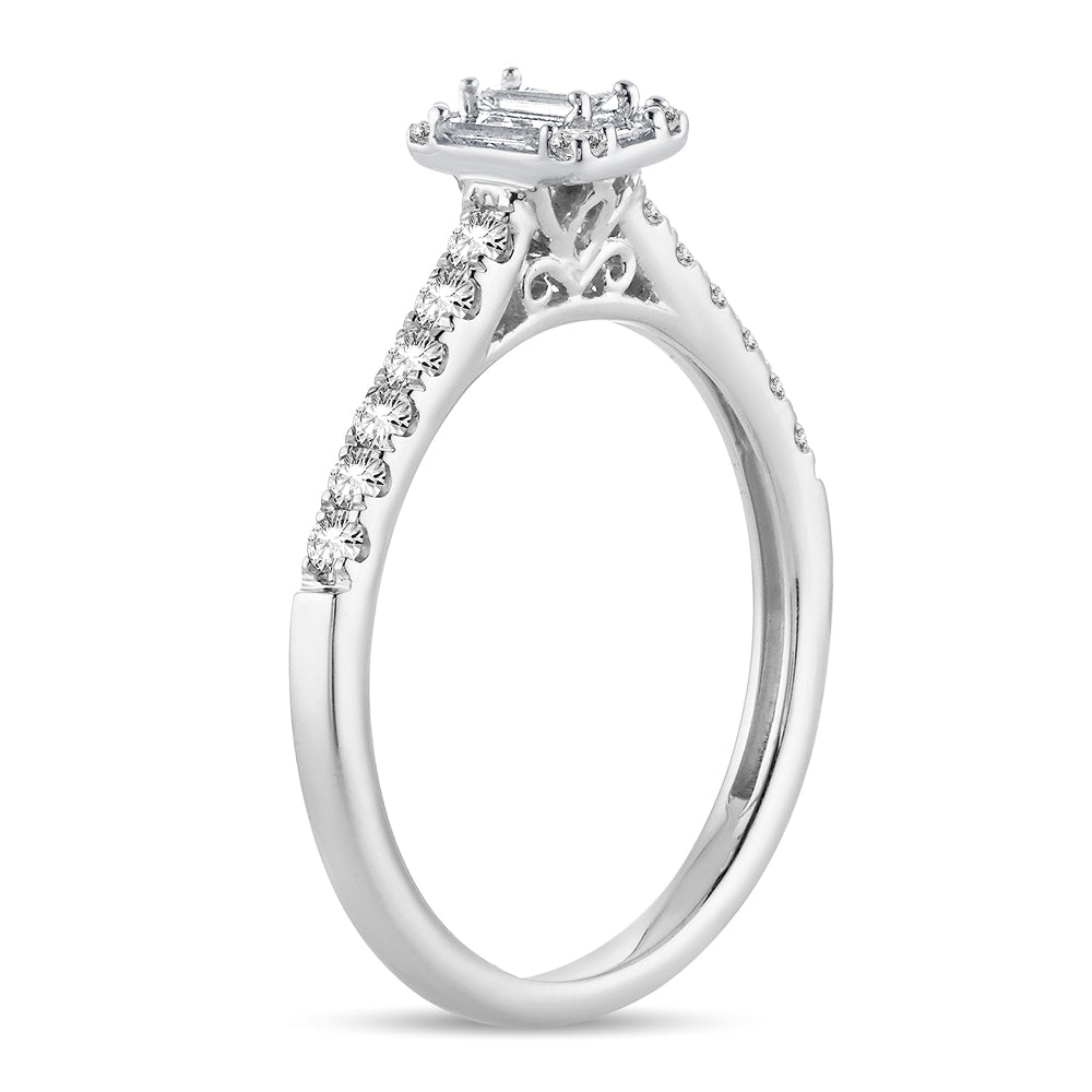 14k 0.42Ct Engagement Ring