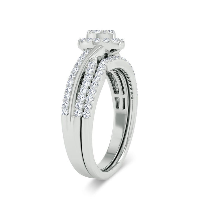 14K 0.50ct Diamond Bridal Ring