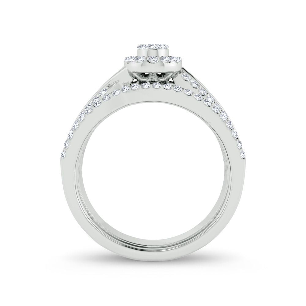 14K 0.50ct Diamond Bridal Ring