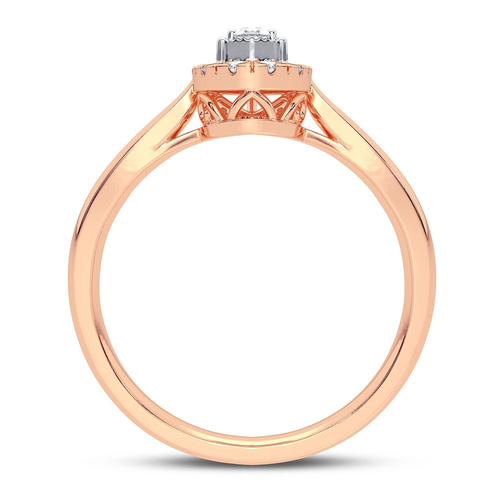 14K 0.25CT Diamond Ring