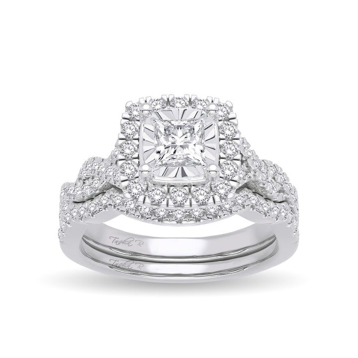 14K 0.62CT Diamond Bridal Ring