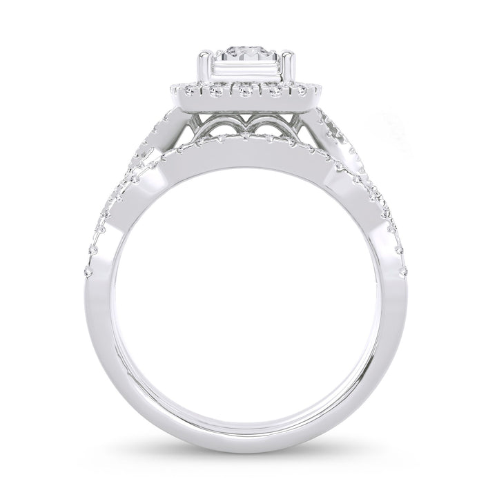 14K 0.62CT Diamond Bridal Ring