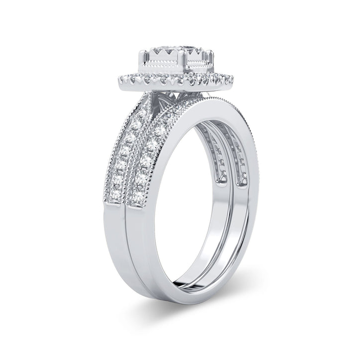 14K 0.75CT Diamond Bridal Ring