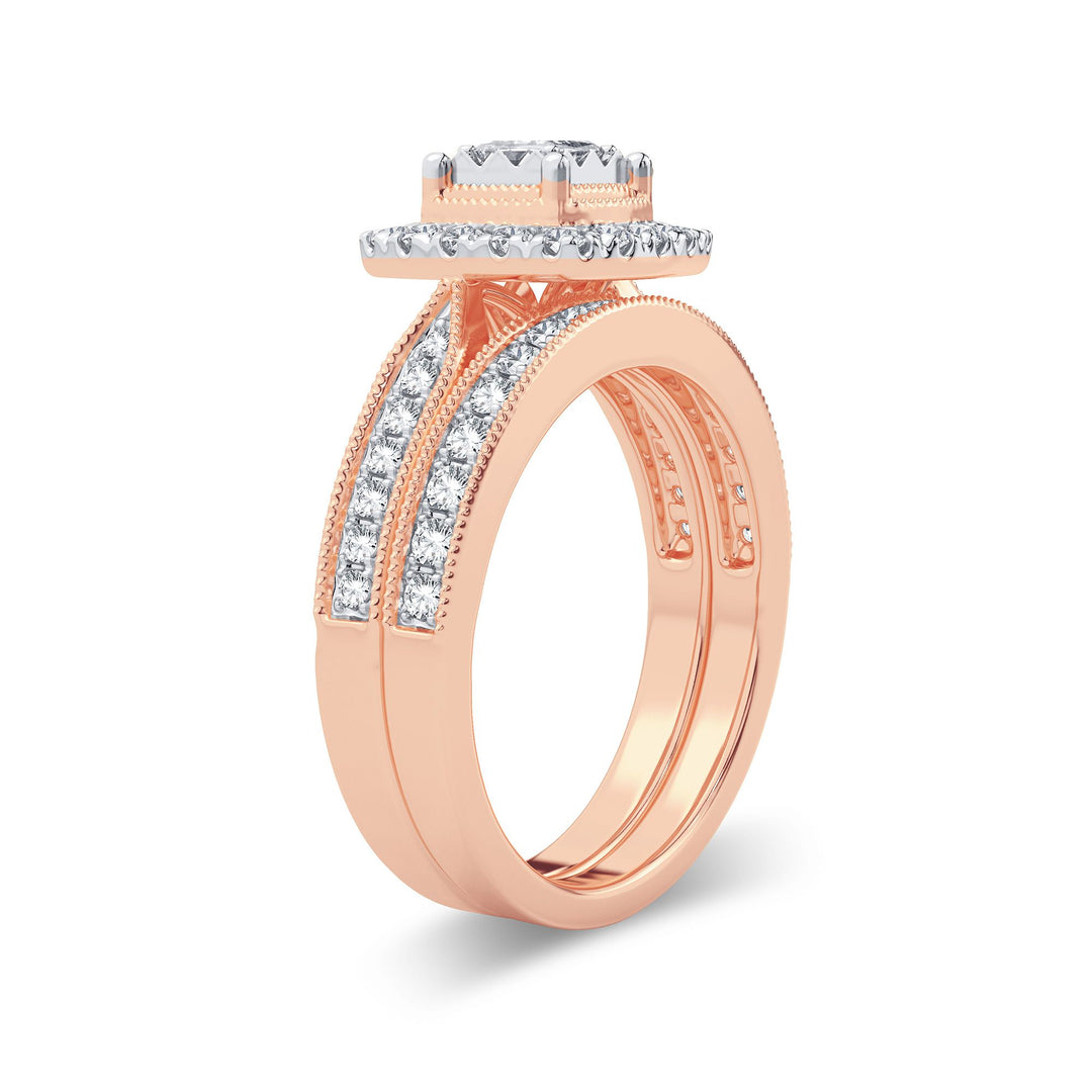 14K 0.75CT Diamond Bridal Ring