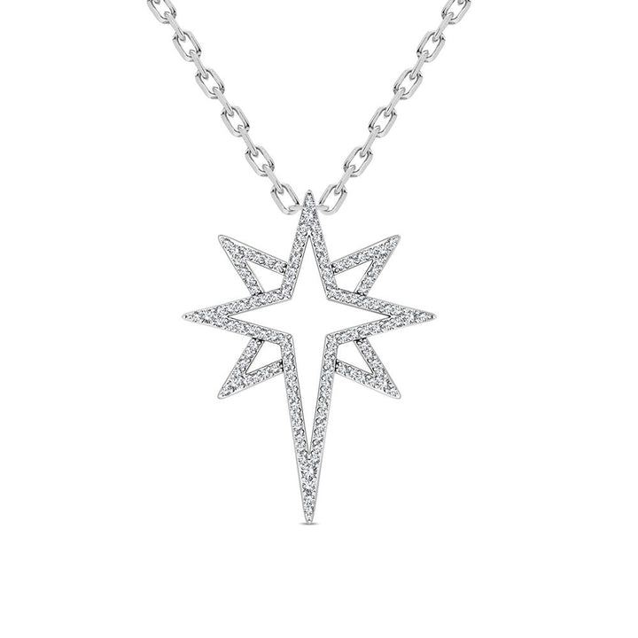 14K 0.50CT Diamond Pendant