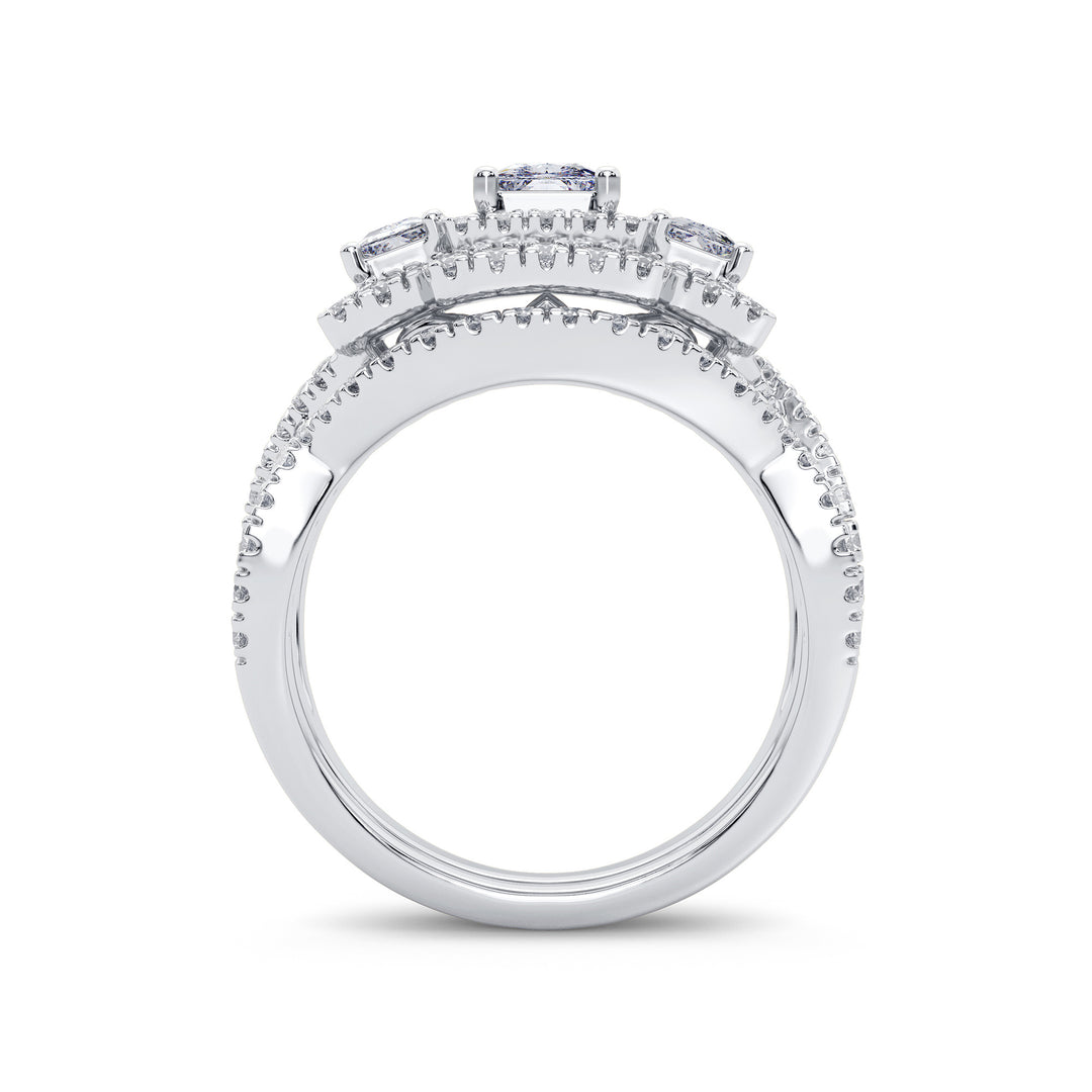 14K 2.00CT Diamond Bridal Ring