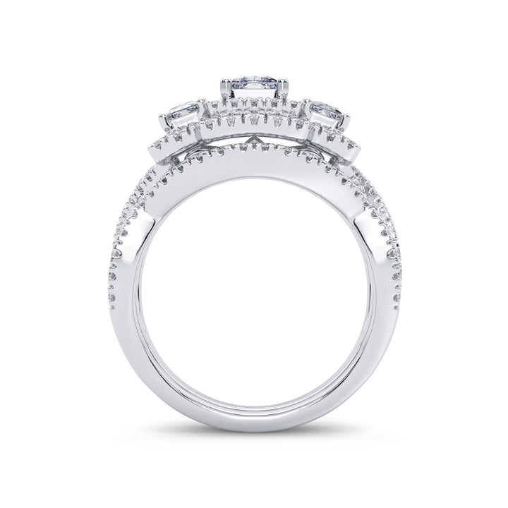 14K 2.00CT Diamond Bridal Ring