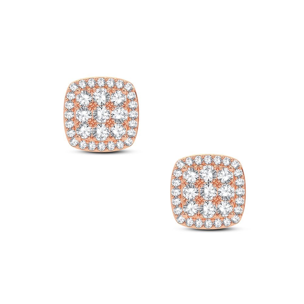 Exquisite 14K 0.55CT DIAMOND EARRING