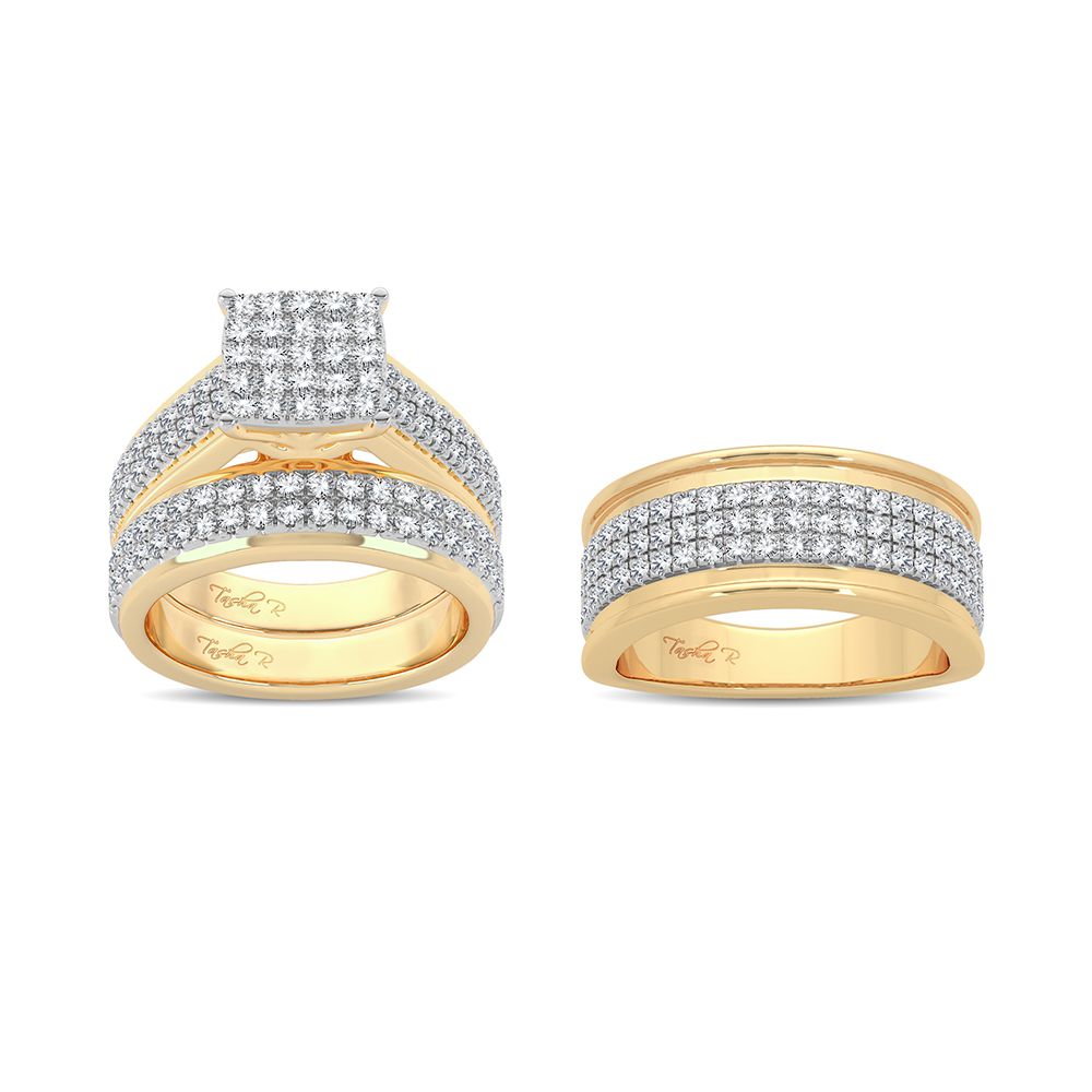 14K 2.00CT Diamond Trio Set