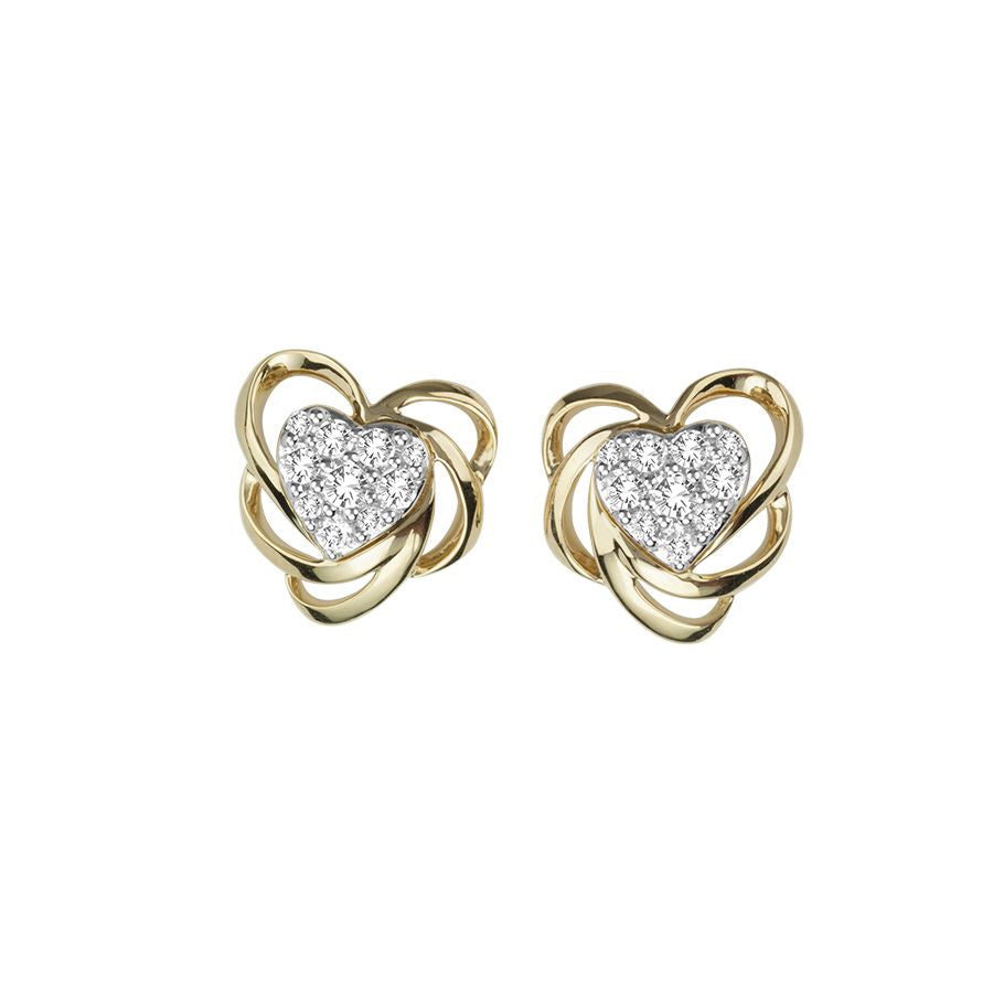 Gorgeous 14K 0.33CT Diamond Earring