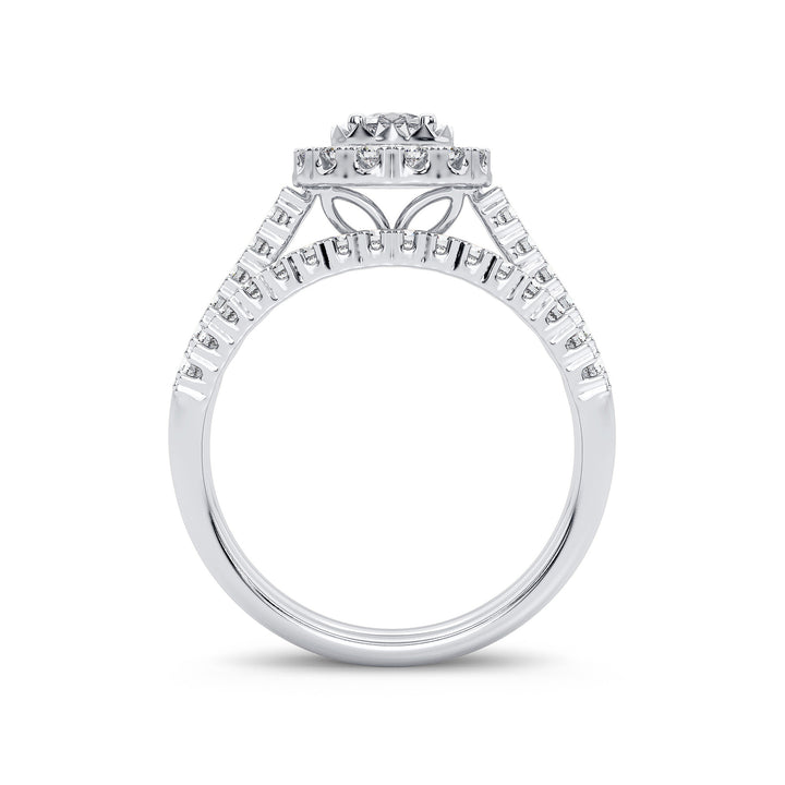 14K 1.05CT Diamond Bridal Ring