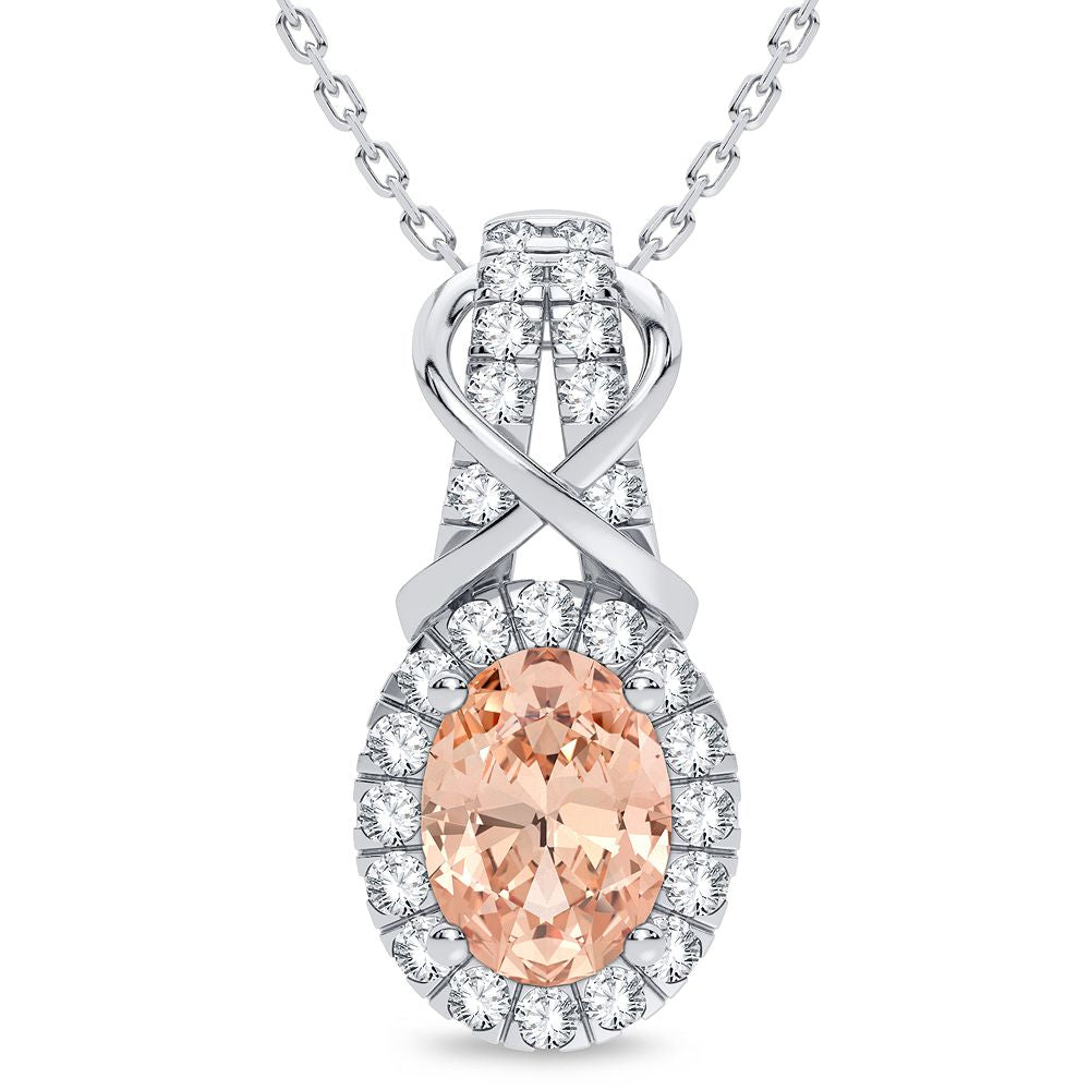 14K 0.20CT Diamond Pendant