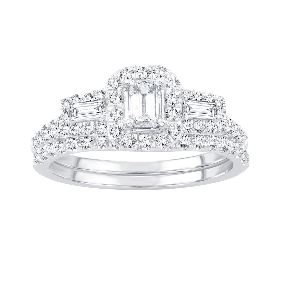 14K 1.00CT Diamond BRIDAL RING