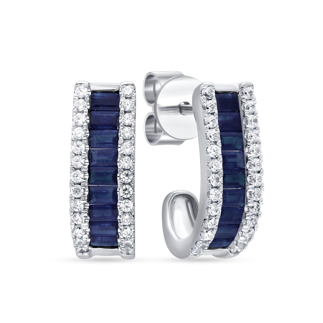 14K 0.39CT Diamond Earring